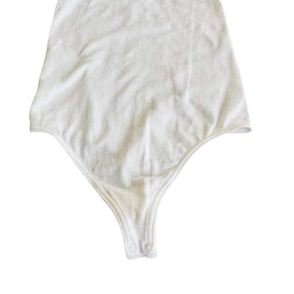 Wolford Jamaika Bodysuit Scoopneck White Size Small - Picture 4 of 8